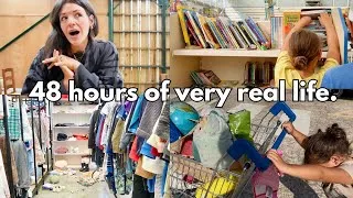 Thumbnail: 48 hours of real life + what we bought at a NEW charity shop! ☀️ (summer vlog #2)