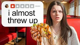 Thumbnail: I Ate at EVERY WORST Rated Restaurant In a New City!