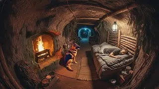 Thumbnail: Building the Ultimate Secret Survival Shelter: Warm and Cozy Bushcraft Dugout"