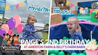 Thumbnail: Paige's 2nd Birthday Adventure! 🎂🐑 Exploring Amerton Farm with Mummy!