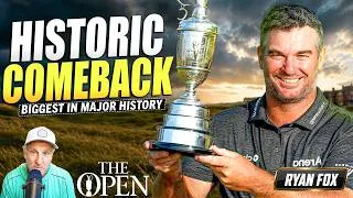 Thumbnail: Ryan Fox Just Pulled Off the Biggest Comeback in Major Championship History. Here’s What It Means.