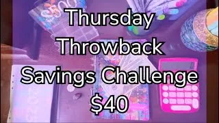 Thumbnail: Savings Challenge Binder Throwback Thursday #savingmoney #savingschallenges #retirement #2026 #fyp