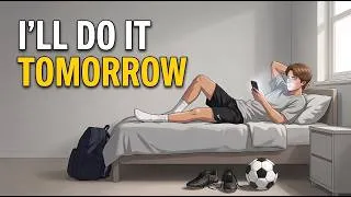 Thumbnail: Ambitious but Lazy? Watch This Football Story.