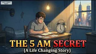 Thumbnail: The Power of 5 AM | The Secret That Changed a Poor Man's Life
