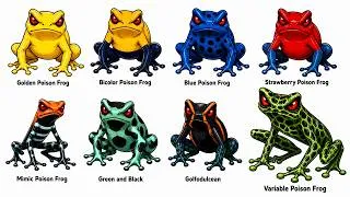 Thumbnail: Every Deadliest Poison Frog Explained in 9 Minutes