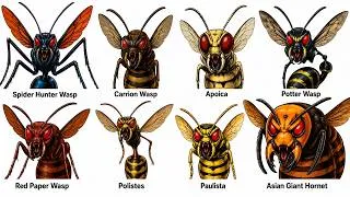 Thumbnail: Every Type of Wasp Explained in 7 Minutes