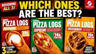 Thumbnail: Pizza Logs Taste Test: Ranking All 3 Flavors from Worst to Best!