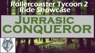 Thumbnail: Rollercoaster Tycoon 2 - Ride Showcase #2 - "Jurassic Conqueror" - Time-lapse 720p