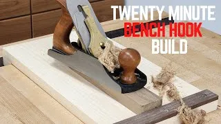 Thumbnail: Twenty Minute Bench Hook Build / Woodworking Project