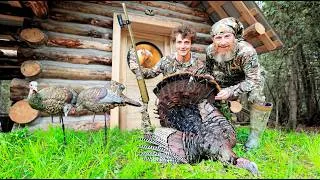 Thumbnail: 45-Days Camping, Hunting, Foraging, & Cooking at the Off Grid Log Cabin (*Extended Cut)