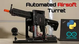 Thumbnail: I Built 3 AI-Powered Airsoft Turrets for Home Security | Person-Tracking Turret 2.0