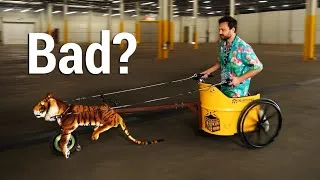Thumbnail: I Built a RIDICULOUS Electric Chariot for William Osman at Open Sauce 2024