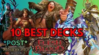 Thumbnail: 10 BEST CC DECK  POST MPW  - FLESH AND BLOOD - #fabtcg