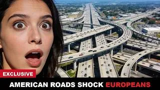Thumbnail: Europeans Are Not Ready for How MASSIVE American Roads Are