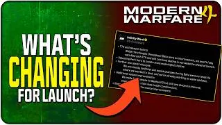 Thumbnail: Some Key Changes Coming to Modern Warfare 4 for Launch!
