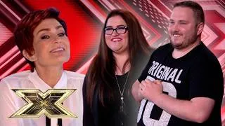 Thumbnail: Sharon Osbourne gives STANDING OVATION to couple Tom & Laura! | The X Factor Auditions