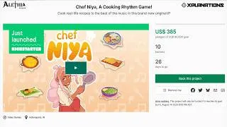 Thumbnail: We LAUNCHED the Kickstarter for our Cooking Rhythm Game w/ @AlethiaStudios | Chef Niya Rising Star
