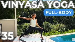 Thumbnail: 35-Min Full-Body Yoga Class | Vinyasa Flow for All-Levels | THE YOGA METHOD 