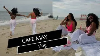 Thumbnail: CAPE MAY vlog | road trip to the beach,  coastal charm, farm dinner, chic beach outfits | theyusufs