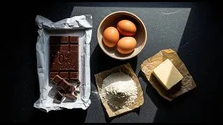 Thumbnail: The Art of the Perfect Chocolate Lava Cake A Cinematic Baking Film