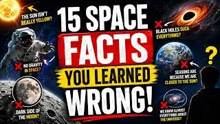 Thumbnail: 15 Space Facts You Learned WRONG! 🤯 (What Science Actually Says)