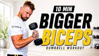 Thumbnail: 10 Minute Bicep Workout With Dumbbells (Real-Time)