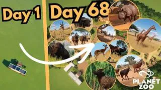 Thumbnail: I Made a Zoo With ONLY Horned Animals - Planet Zoo