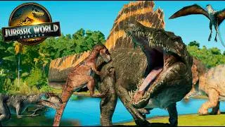 Thumbnail: The Rebirth Battle Royale | Jurassic World Evolution 3
