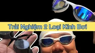 Thumbnail: Review trải nghiệm 2 loại kính bơi đã sử dụng của Phú Bơi TI