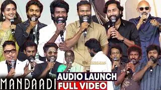 Thumbnail: Full Video - Mandaadi Audio Launch | Vetrimaaran | Sathyaraj | RJ Balaji | Soori | Suhas