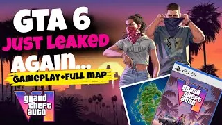 Thumbnail: 🚨 GTA 6 JUST LEAKED AGAIN! FULL MAP + NEW GAMEPLAY EXPOSED?!