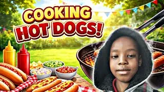 Thumbnail: I COOKED HOT DOGS..........