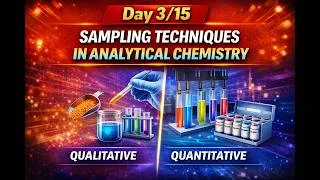 Thumbnail: Day 3/15: Sampling Techniques in Analytical Chemistry | Types, Methods & Sample Integrity