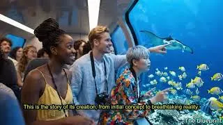 Thumbnail: Constructing an Underwater Transparent Glass Tunnel for High-Speed Trains.|The blueprint