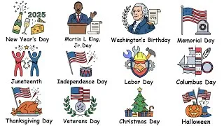 Thumbnail: Every US Holiday Explained in 8 Minutes