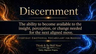 Thumbnail: What if the answer isn’t missing? : Everyday Emotional Vocabulary: Discernment
