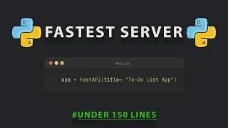 Thumbnail: I Built a Working Web Server in 150 Lines of Python (and you can too)