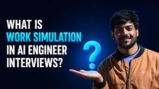 Thumbnail: What Is a Work Simulation Round in AI Interviews?