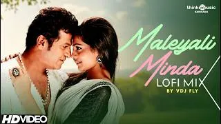 Thumbnail: Maleyali Minda Hoovina Haage LoFi | Shivarajkumar & Parvathy | Andhar Bahar | Kannada LoFi Song