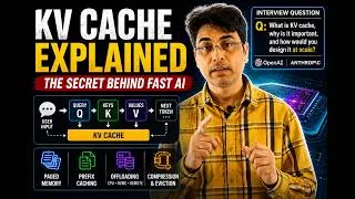 Thumbnail: KV Cache Explained | LLM Inference System Design and GPU Memory