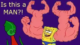 Thumbnail: Is SPONGEBOB a MAN? 💪💪💪 (Father's day and Men's Mental Health Month)