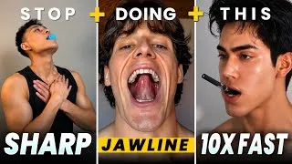Thumbnail: Want a Sharper Jawline? Start Here (Step-by-Step Guide)