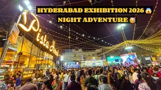 Thumbnail: NUMAISH 2026 NAMPALLY EXHIBITIONS HYDERABAD | NIGHT ADVENTURE AT HYDERABAD MELA 🥳 FULL TOUR 