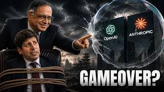 Thumbnail: Finally AI's expiry date is here... AI Bubble about to burst now