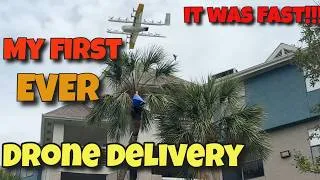 Thumbnail: My FIRST Drone Delivery Ever 🚁📦 | Walmart Kemah, Texas Experience
