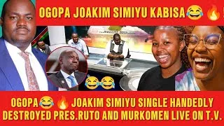 Thumbnail: OGOPA JOAKIM SIMIYU😂🔥KENYANS LAUGH AS JOAKIM SIMIYU DISMANTLES KENYA KWANZA LIVE ON CITIZEN T.V