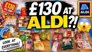 Thumbnail: 💷 What Does £130 Get You at Aldi in 2026? 🛒 HUGE Grocery Haul!