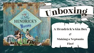 Thumbnail: UNBOXING Hendrick's Neptunia Gin Kit + Making a Neptunia Gin Fizz Cocktail!