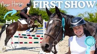 Thumbnail: First Ever Show with my NEW HORSE! This Esme