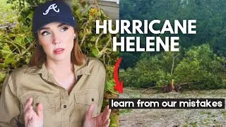 Thumbnail: things we should have done before Hurricane Helene hit our small farm.